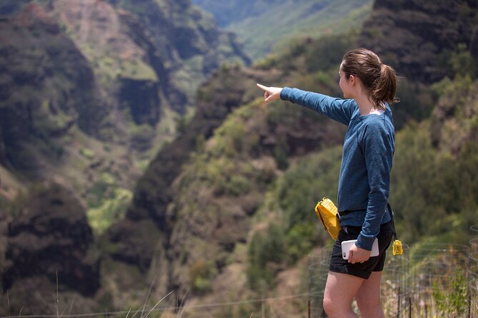 Kauai' Exclusive Helicopter Tour: Land & Explore Olokele Canyon - The flight route: Nāpali, Waimea, and the island interior