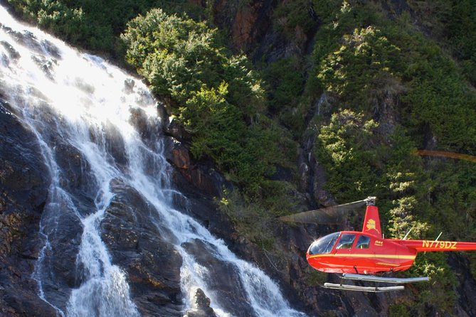 Ketchikan Helicopter Tour, Mahoney Falls - The 20-minute flight over Tongass National Forest