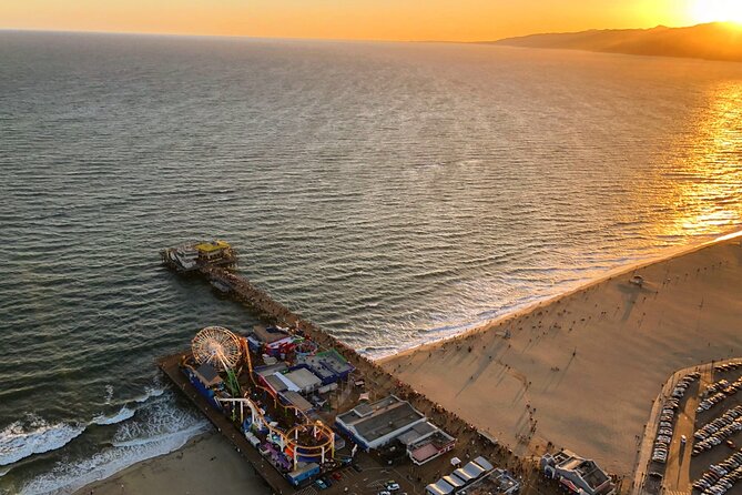 LA Helicopter Tour with Malibu Landing - Getty Center and Greater Los Angeles