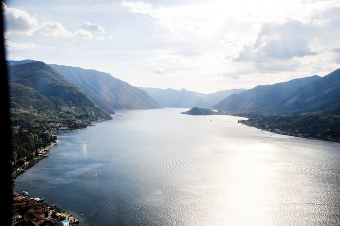 Lake Como Helicopter Tour with Stop for Lunch - Argegno, Isola Comacina, and Famous Film Locations