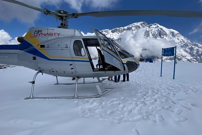 Landing Annapurna Base Camp by Helicopter Tour from Pokhara - Flying from Pokhara at 6:30 in the morning