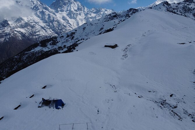 Landing Annapurna Base Camp by Helicopter Tour from Pokhara - Touching down at Annapurna Base Camp