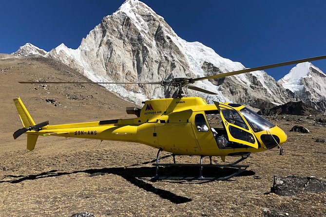 Landing Private Helicopter at Everest base camp & Gokyo for photo - Lukla: a short stop with a big reputation