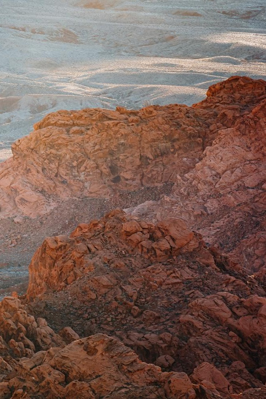 Las Vegas: Grand Canyon Heli Tour and Valley of Fire Landing - Las Vegas lights on the return flight