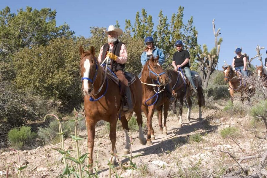 Las Vegas: Grand Canyon Helicopter & Ranch Adventure by Bus - Arriving at the 165-acre Western Ranch