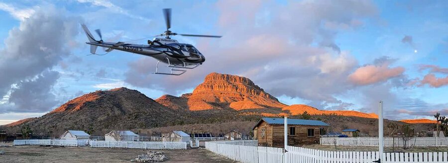Las Vegas: Grand Canyon Helicopter & Ranch Adventure by Bus - Hoover Dam from the Memorial Bridge