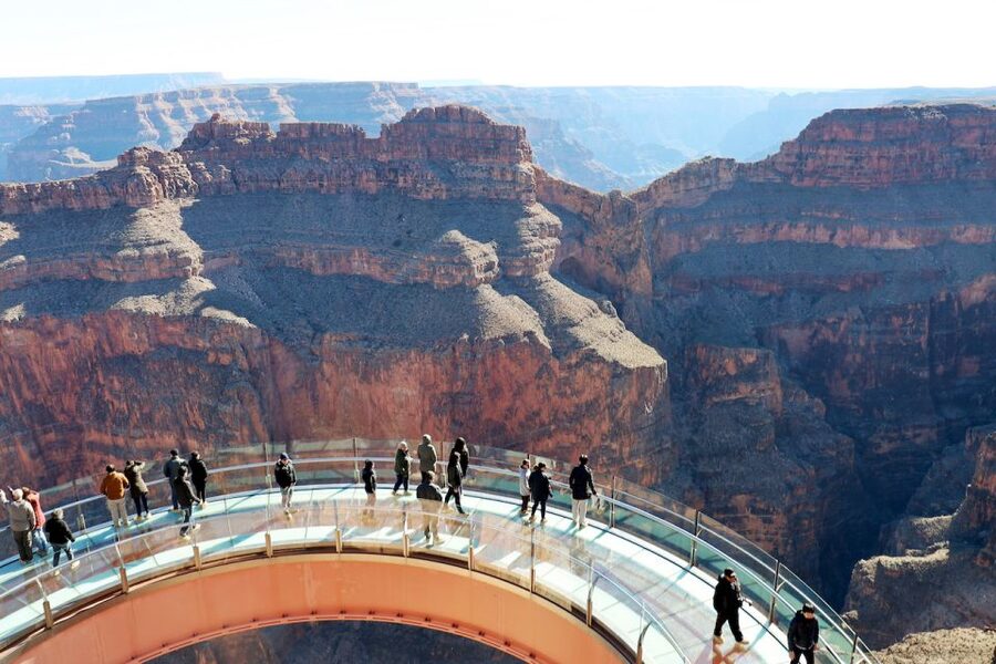 Las Vegas: Grand Canyon Helicopter Ride, Boat Tour & Skywalk - The Boulder City Start and the 35-Minute Flight