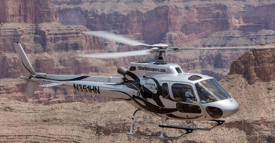 Las Vegas: Grand Canyon West Rim Extended Helicopter Tour - From your hotel to the helicopter terminal