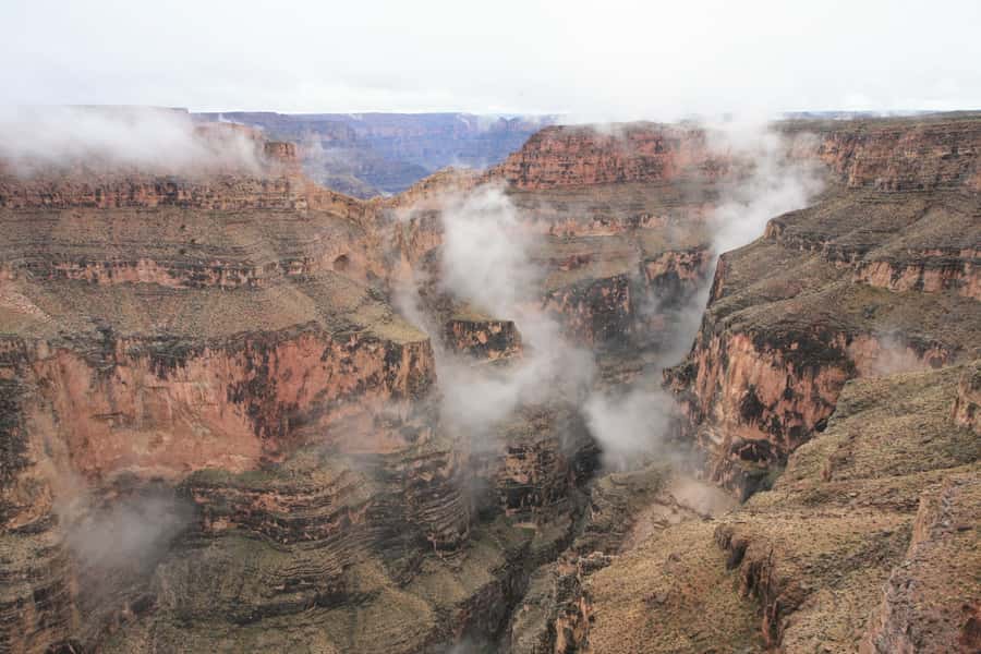 Las Vegas: Grand Canyon West Rim Tour with Helicopter Flight - Joshua Tree Forest and the Hoover Dam viewpoint