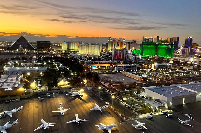 Las Vegas Helicopter Night Strip Flight Tour with Optional Dinner - Adding dinner at Bonefish Grill or Pampas