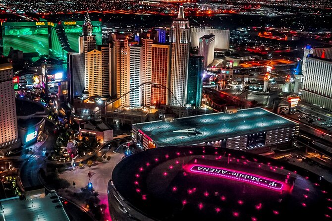 Las Vegas Night Flight by Helicopter with Neon Museum Admission - The transfer to the Neon Museum