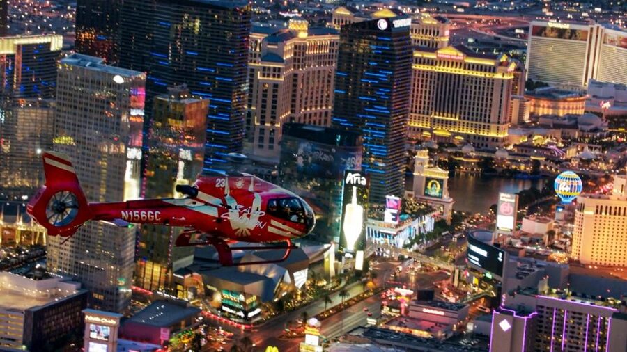 Las Vegas: Night Helicopter Flight and Neon Museum Tour - The helicopter terminal and aircraft design