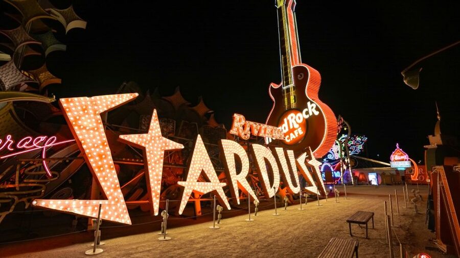 Las Vegas: Night Helicopter Flight and Neon Museum Tour - Pickup from the Strip or Downtown