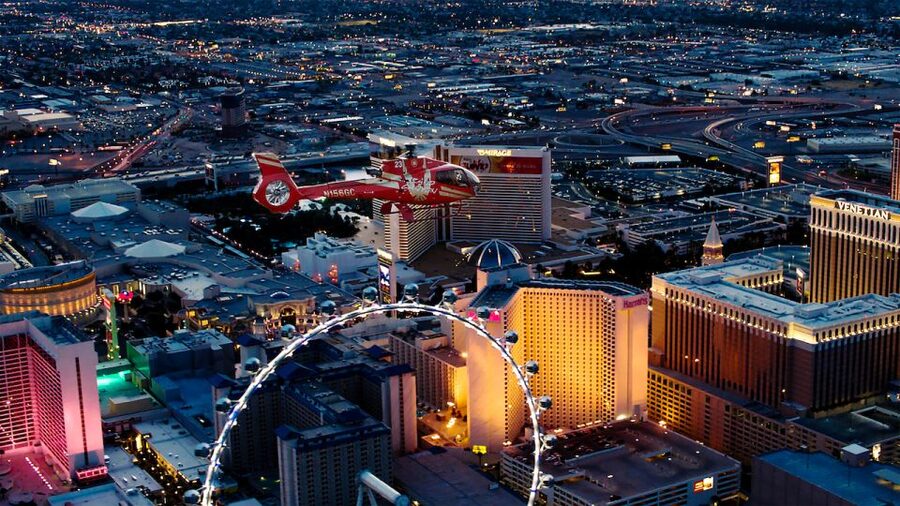Las Vegas: Night Helicopter Flight over Las Vegas Strip - What to bring and what to leave behind