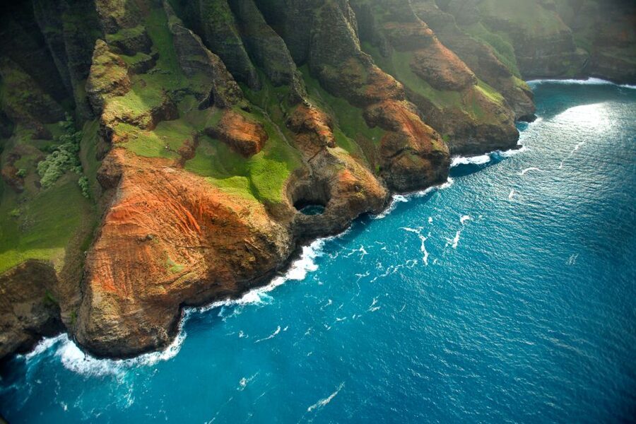 Lihue: Deluxe Waterfall Safari Helicopter Tour - Seeing Waimea Canyon from above