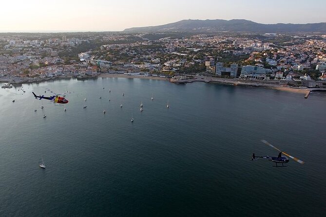 Lisbon: Helicopter Tour over Cascais & Cabo da Roca - Leaving the Tagus for the Atlantic