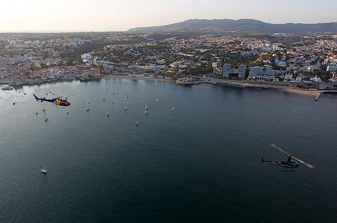 Lisbon: Helicopter Tour over Estoril & Cascais - Bugio Lighthouse at the river mouth