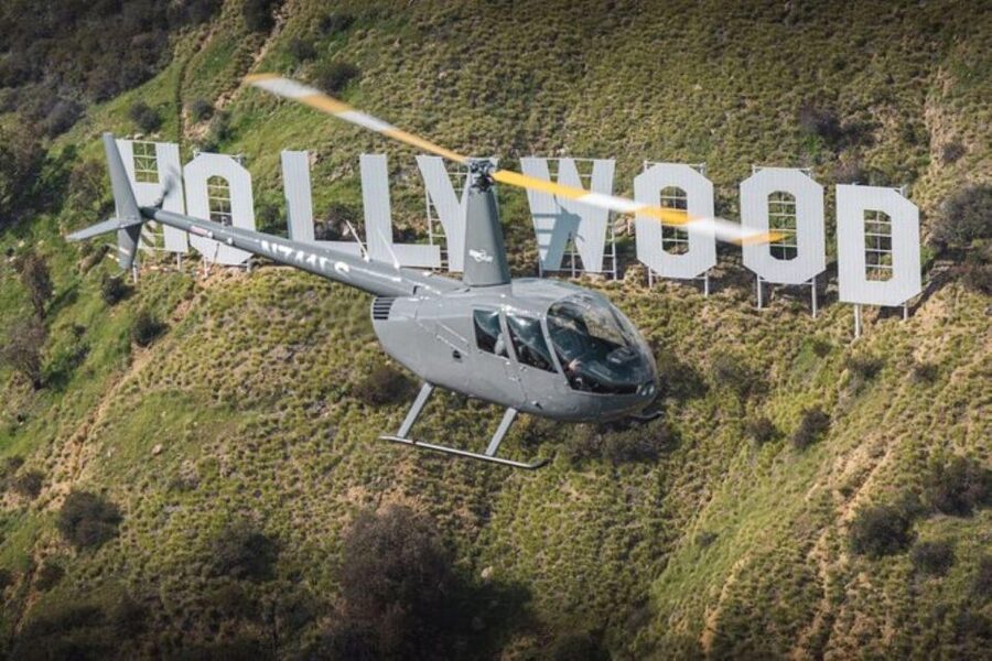 Los Angeles: 45-Minute Attractions Helicopter Tour - Dodger Stadium from above