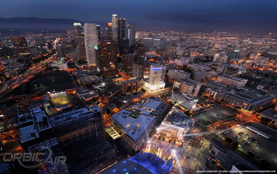 Los Angeles Night Helicopter Tour: Hollywood & City Lights - Taking off from Bob Hope Airport in Burbank