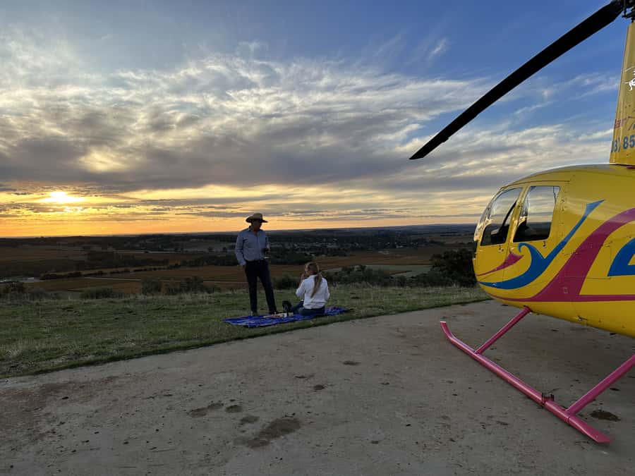 Lyndoch: Barossa Valley Helicopter Flight & Romantic Picnic - Key points at a glance