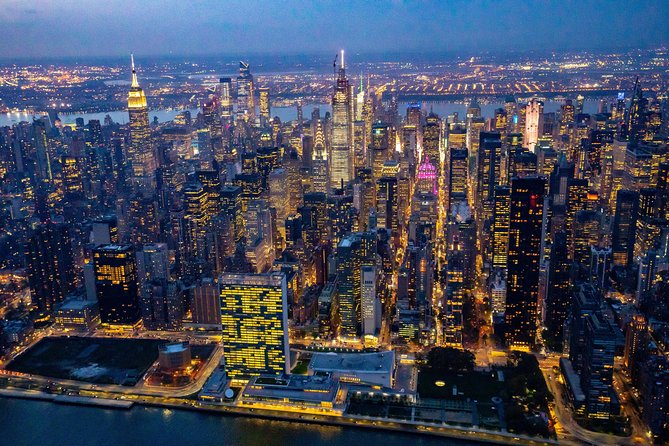 Manhattan Helicopter Tour from Westchester (Shared) - The skyline from a helicopter seat