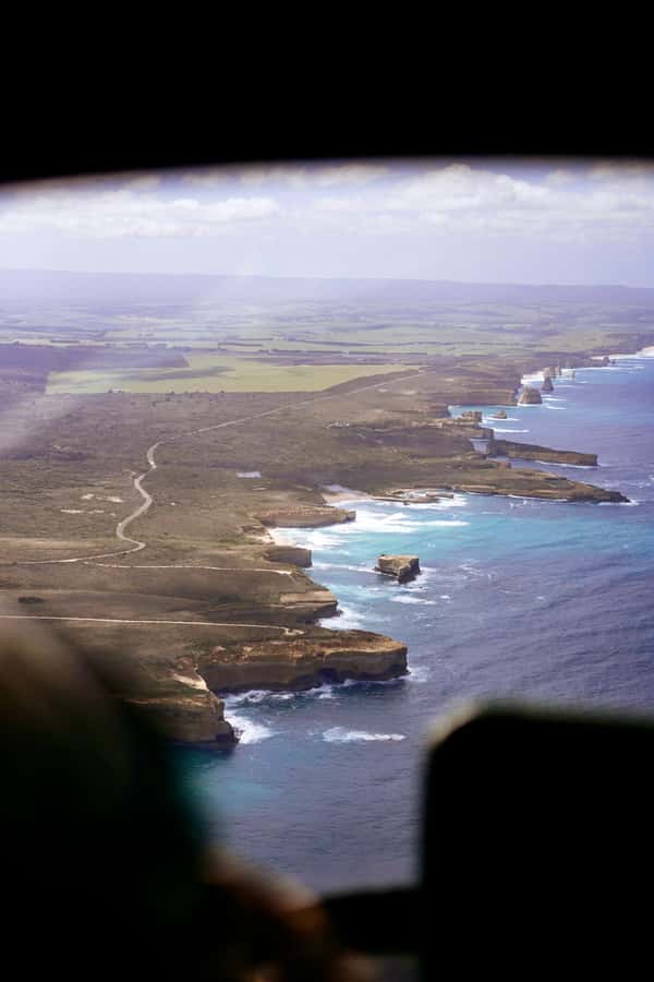 Melbourne: Private Helicopter Flight to the 12 Apostles - The Twelve Apostles from the air