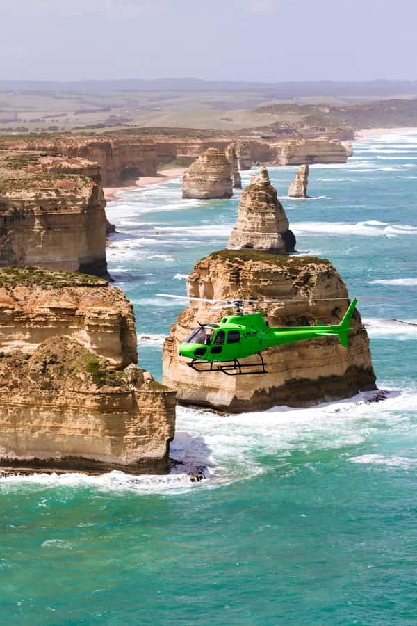 Melbourne: Private Helicopter Flight to the 12 Apostles - The return flight along the Great Ocean Road