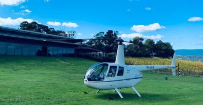 Private Yarra Valley Winery Lunch by Helicopter