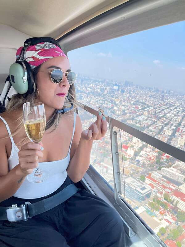 Mexico City Private Helicopter Tour - Pickup around Roma Norte, Condesa, Polanco, and Reforma