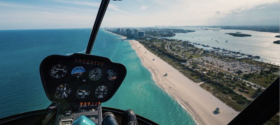Miami: 30-Minute Private Helicopter Tour with Champagne - The best views and the limits of aerial sightseeing