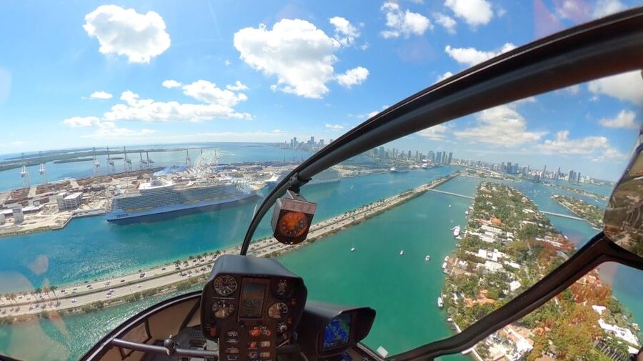 Miami: 30-Minute Private Helicopter Tour with Champagne - Who should book this Miami flight