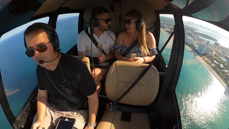Miami: Luxury Private Helicopter Tour - PortMiami, Fisher Island, and Key Biscayne