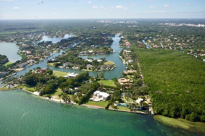 Miami Private Helicopter Tour for 3 Passengers - Vizcaya Museum and Gardens from the sky