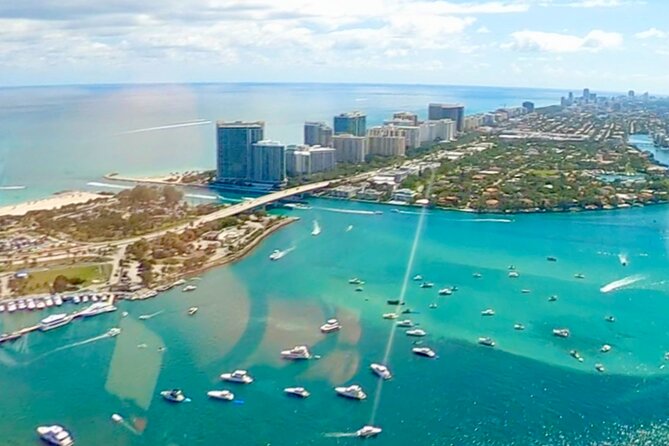 Miami Top-Rated Helicopter Tour: South Beach, Downtown & Islands - Taking Off from Miami Executive Airport