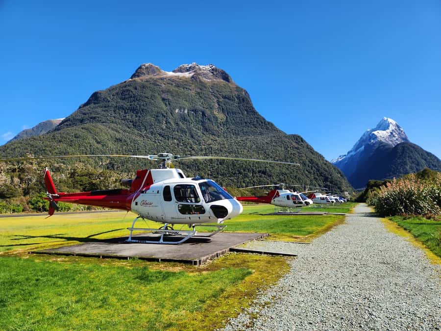 Milford Sound Scenic Helicopter Flight with Landing - Leaving Queenstown for Fiordland