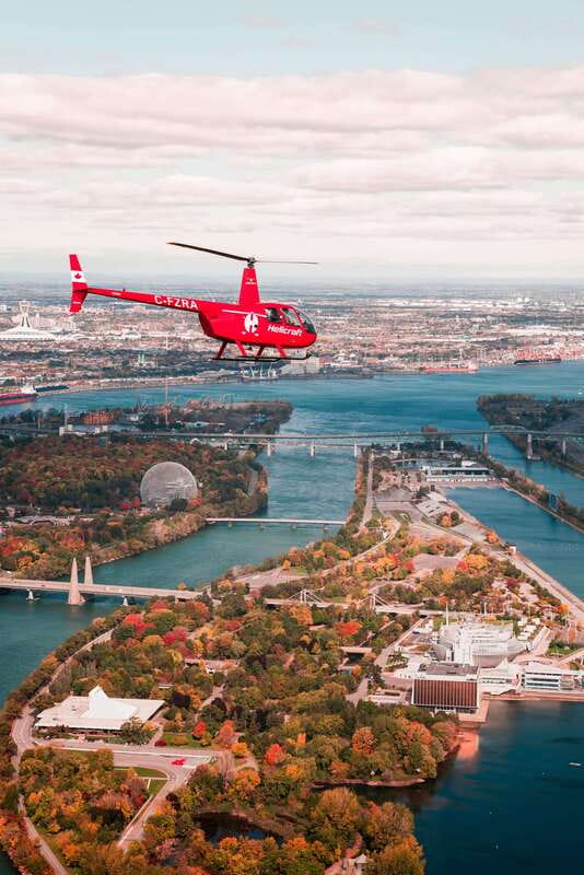 Montreal: Formula 1 Experience Helicopter Flight - The photo before takeoff