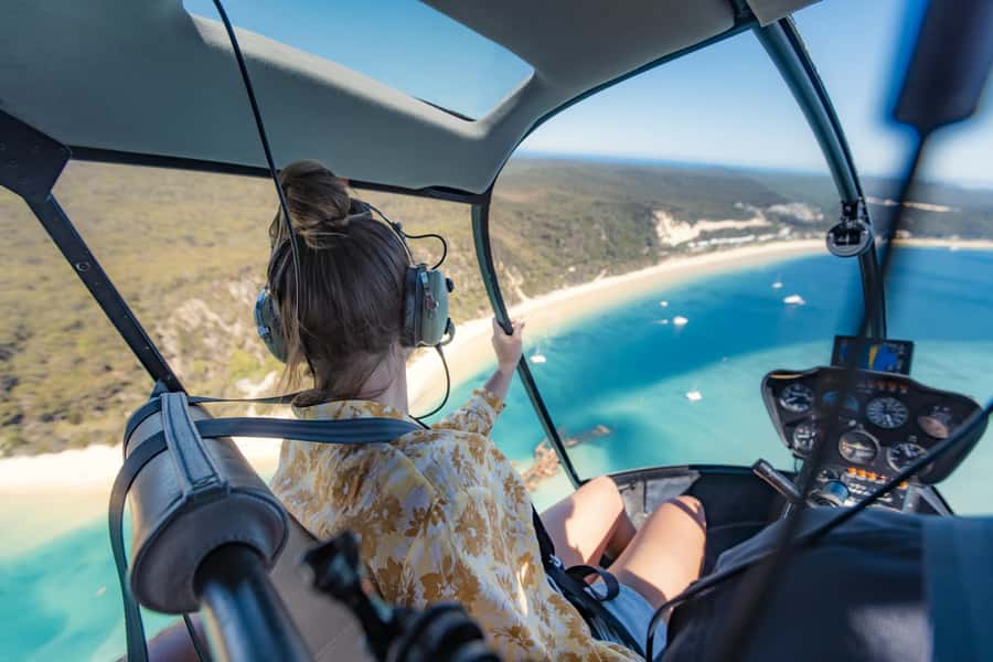 Moreton Island: Tangalooma Snorkel Tour with Helicopter Tour - Snorkelling The Wrecks: the main daytime adventure