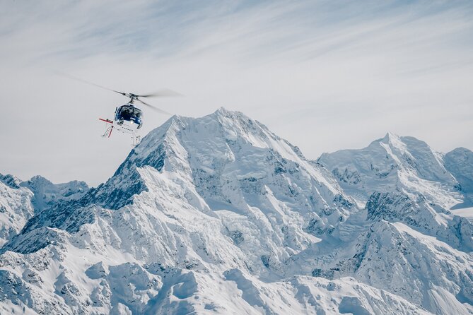 Mount Cook and The Glaciers 55-Minute Helicopter Flight - Across the Southern Alps to Franz Josef and Fox glaciers