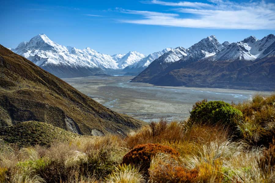 Mount Cook: Glentanner High Country Heli Hike - From Glentanner reception to the high country