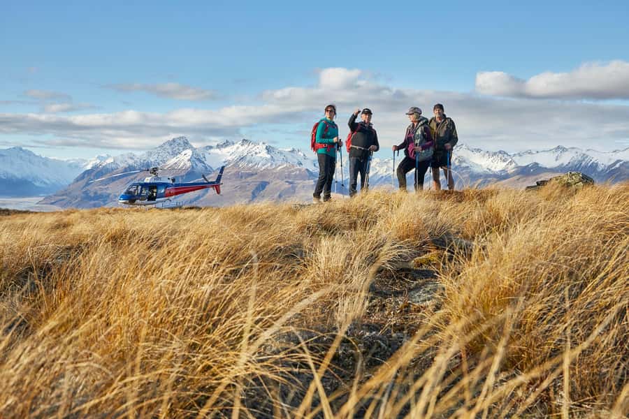 Mount Cook: Glentanner High Country Heli Hike - Tea, snacks, and a pause with a view