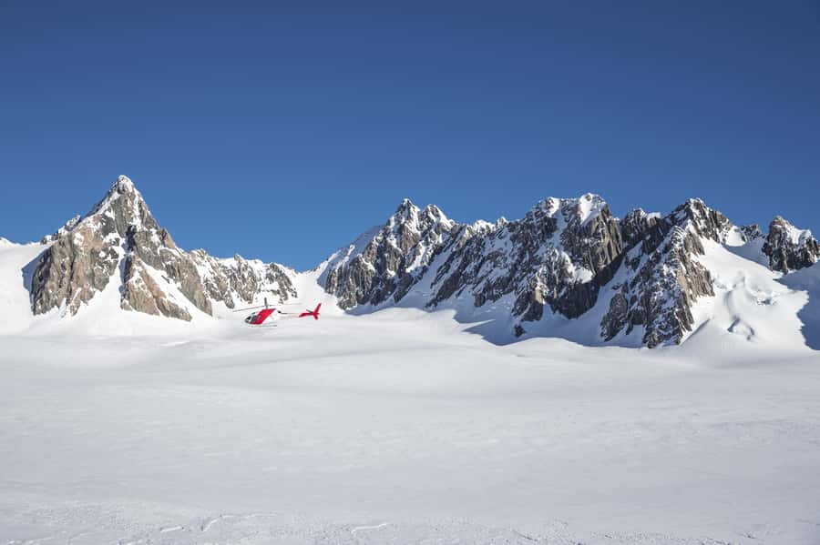 Mount Cook: Tasman Glacier and West Coast Helicopter Flight - The Tasman Glacier Lake gives you the first big view