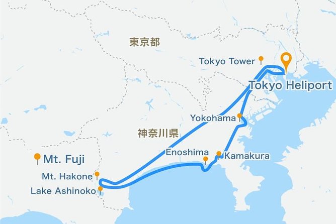 Mt. Fuji & Tokyo Helicopter Tour【90 mins】 : Close to Mt.Fuji! - Weather, Safety, and Weight Rules