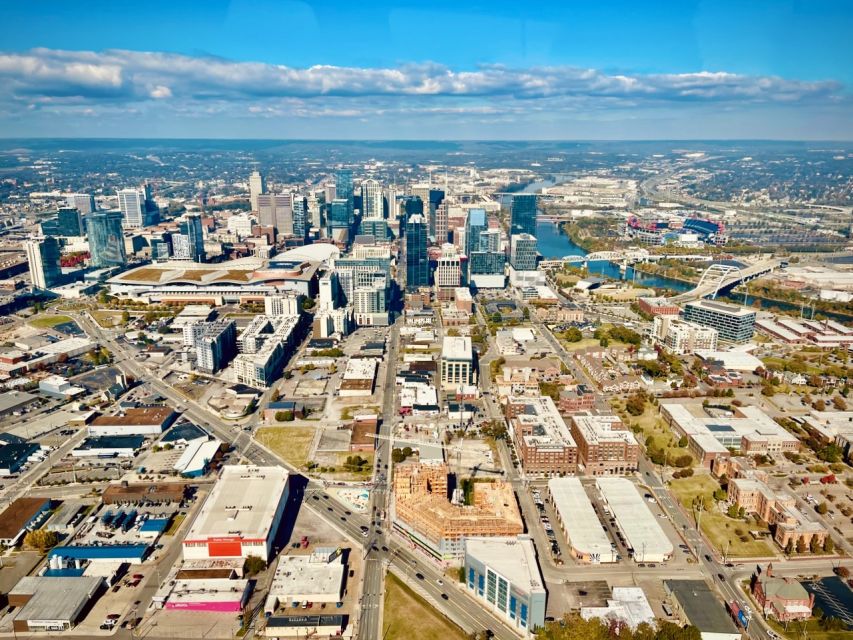 Nashville: Downtown Helicopter Experience - What the 15-minute and 30-minute options feel like