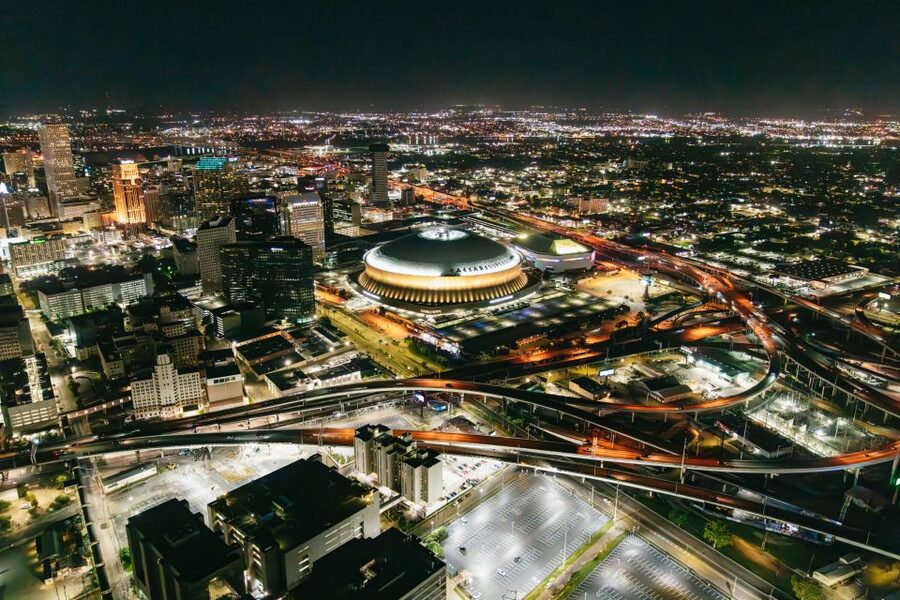 New Orleans: City Lights Helicopter Night Tour - Starting at Lakefront Airport near the French Quarter