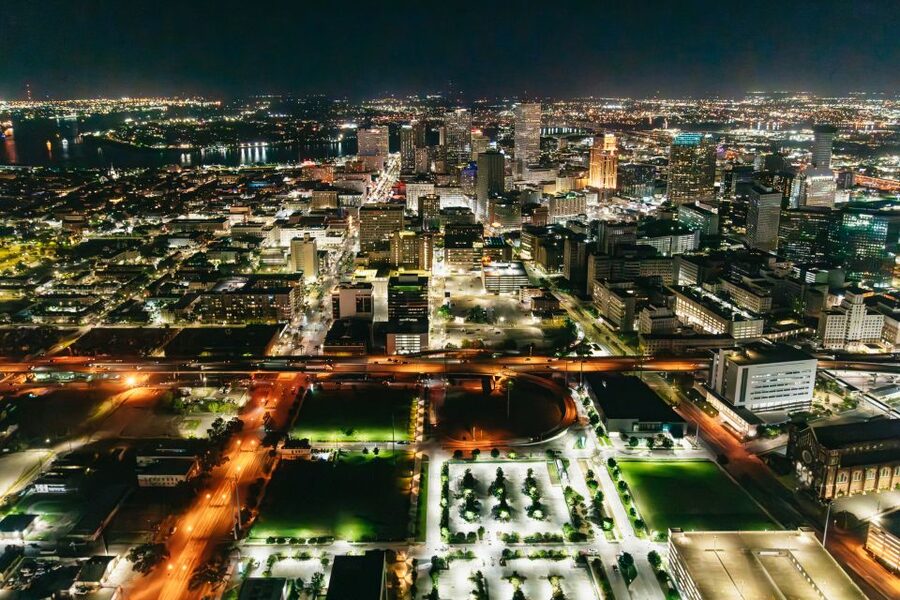 New Orleans: City Lights Helicopter Night Tour - Private and small-group options