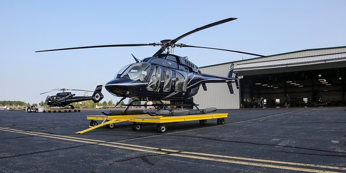 New York Helicopter Tour: City Skyline Experience - Central Park, Columbia, Yankee Stadium, and the George Washington Bridge