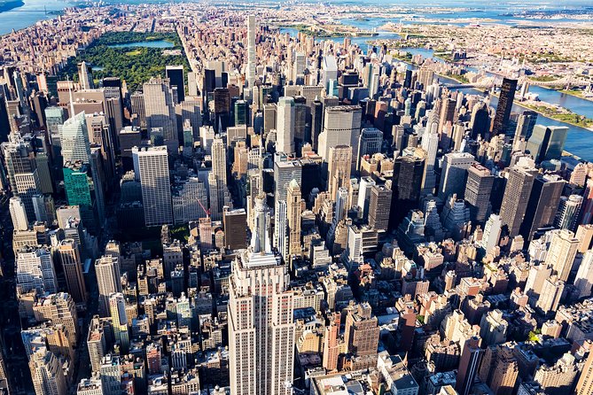 New York Manhattan Scenic Helicopter Tour - The Statue of Liberty from the air