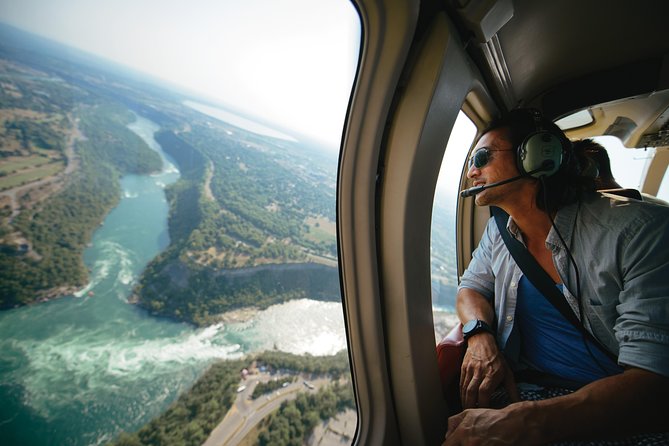 Niagara Falls Canada Helicopter Tour - Bridges, power stations, and city views