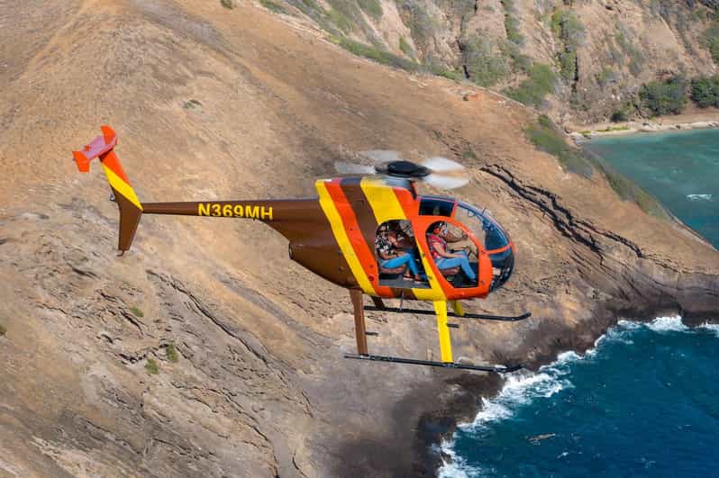 Oahu: Magnum P.I. Doors-Off Helicopter Tour - Starting at Magnum Headquarters
