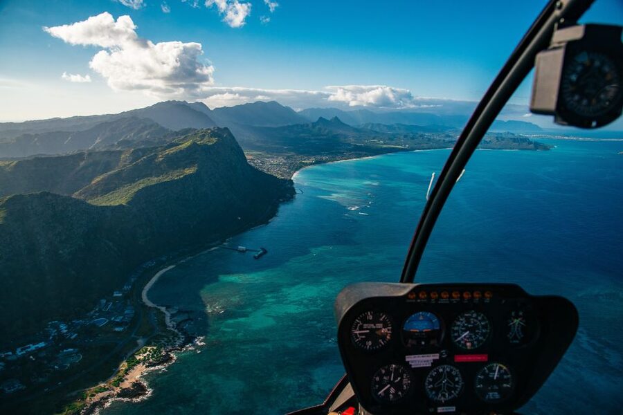 Oahu: Path to Pali 30-Minute Doors On or Off Helicopter Tour - Beginning above Waikiki and Diamond Head